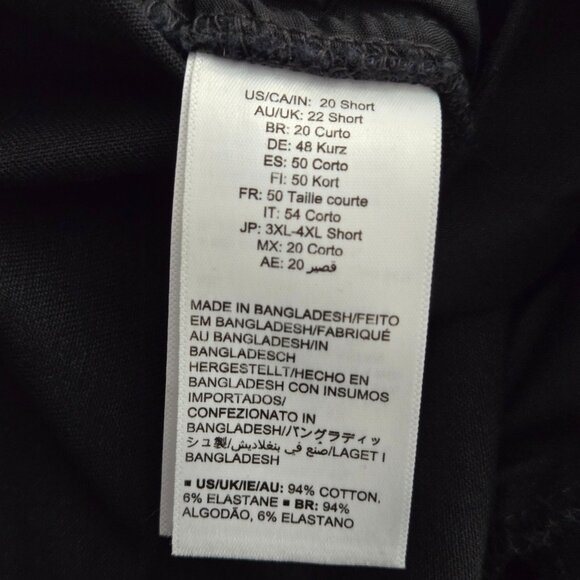 NWT Women’s Black Casual Capri Jeans – Size 42 - Picture 3 of 4